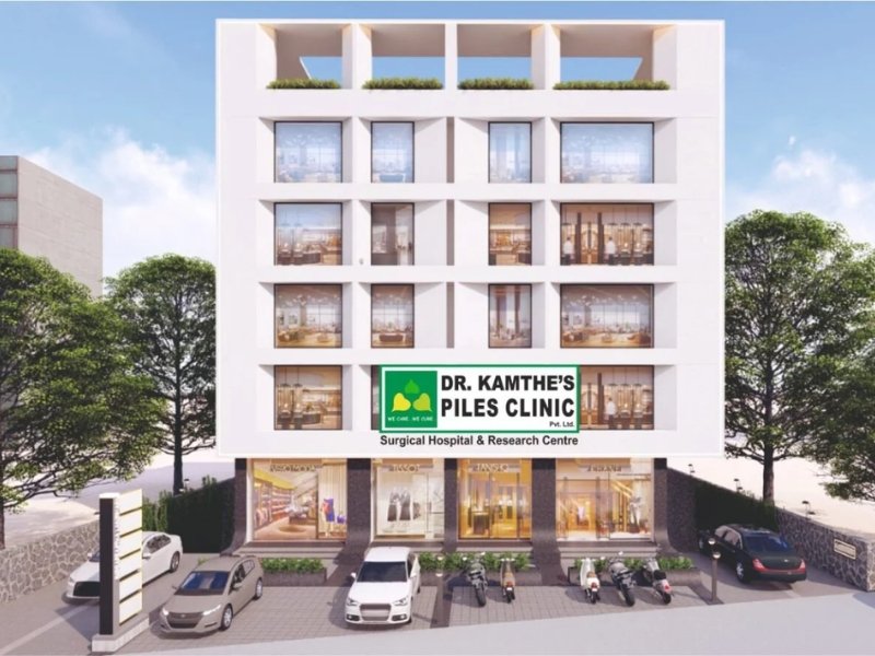 Interior of Dr. Kamthe's Piles Clinic - Waiting Area